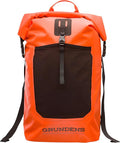 Grundéns Bootlegger Roll Top Backpack | Waterproof 30L Red Orange