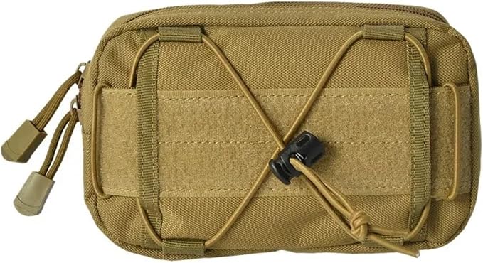 Tactical Molle Horizontal Admin Pouch Utility Orgaznier Bag Outdoor Sports Hunting Bag Backpack Vest Accessories Bag