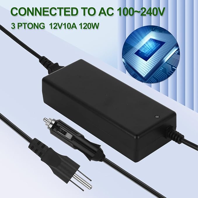12V Green Mountain Grill Power Cord That Works with GMG Green Mountain Grills Davy Crockett Power Converter Adapter Style P-1001 P1001 Model: GMG-ADP10A GMGADP10A