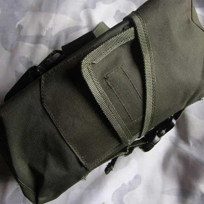 Gas Mask Pouch: Military Tactical Drop Leg Pouch Gas Mask Bag Outdoor Bike Cycling Hiking Thigh Bag Miscellaneous Item Pouches