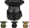 Nylon Drop Leg Bag Hiking Waist Pack for Men &amp Women Motorcycle Bike Cycling Riding Travel Outdoor Sports Fanny Pouch