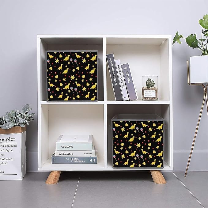 Clever Cube Storage Bins Chicken Nuggets Practical Organizer for Small Spaces Fashionable Storage Solution