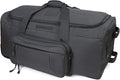 Heavy-Duty X-Large Military Tactical Wheeled Rolling Duffel Trolley Bag For Deployment Traveling Camping Sporting