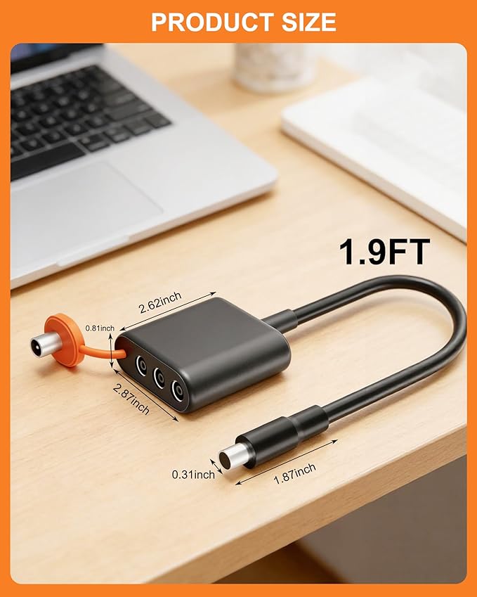 Connector for Jackery Solar Generator Explorer 3000 2000 1000 Portable Power Station and for SolarSaga 200W Solar Panel
