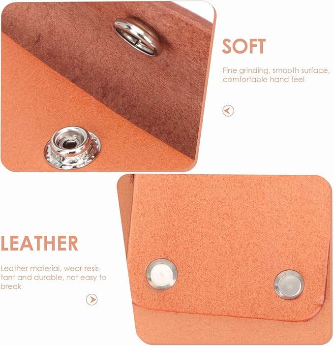 3pcs Portable Axe Leather Cover for Hatchet Sleeve for Outdoor Safety Camping and Hiking Premium Quality Design to Prevent Accidental Cuts and
