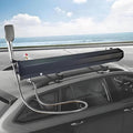Solar Roof Rack Shower Roof-Mounted Road Shower Portable Solar Heated Road Shower PVC Material Stable Bracket Portable Water Tank for Car Wash Trekking and Adventure Travel 5.28加仑/20升