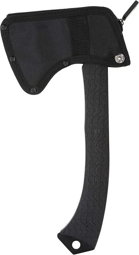 Schrade Delta Class Recoil Axe 13in with 3in 3Cr13 Steel Blade and G10 Handle for Outdoor Survival Camping and Bushcraft
