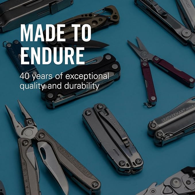LEATHERMAN Surge - Heavy-duty multipurpose multi-tool with 21 tools including full-size lockable blades regular and needlenose pliers and wire cutters DIY tool made in the USA in stainless steel