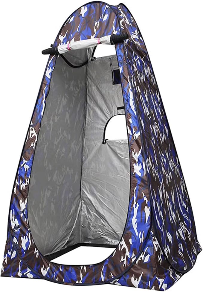 Pop-up Changing Room Private Tent - Pontoon Boat Changing Room Camp Toilet Camping and Beach Rain Shelter - Light Weight Strong Easy to Set Up Foldable - with Carry Bag