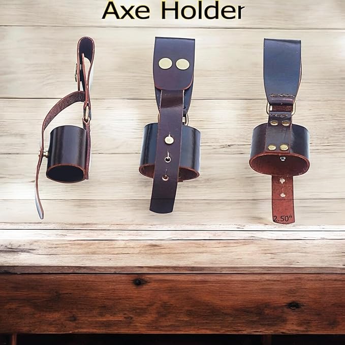 AX-3001 Custom Handmade Leather Holders for Axe