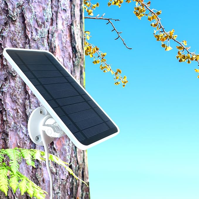 DIANMU Solar Panel Charger for Arlo Pro 5S 2K Pro 4 Pro 3 Ultra 2 Ultra 2 XL Pro 4 XL Go 2 - with 13FT Magnetic Cable 360° Adjustable Aluminum Alloy Mount (Not for Pro/Pro2/Essential) - 2 Pack