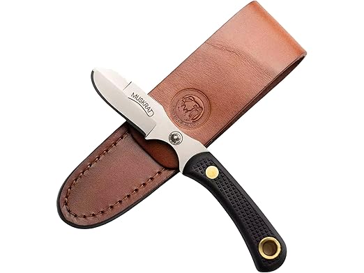 Knives Of Alaska 00069FG Muskrat Knife Black