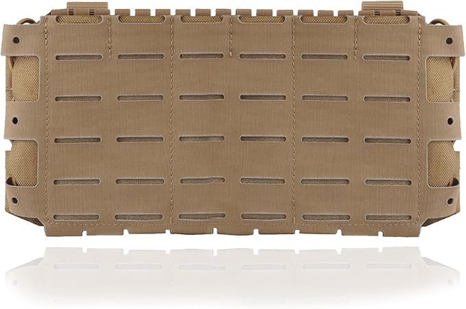 Modular Tactical 556 Tactical Mount Panel with Hook and Loop Fastening Multipurpose MOLLE Front Panel for Accessory Pouch Mounting