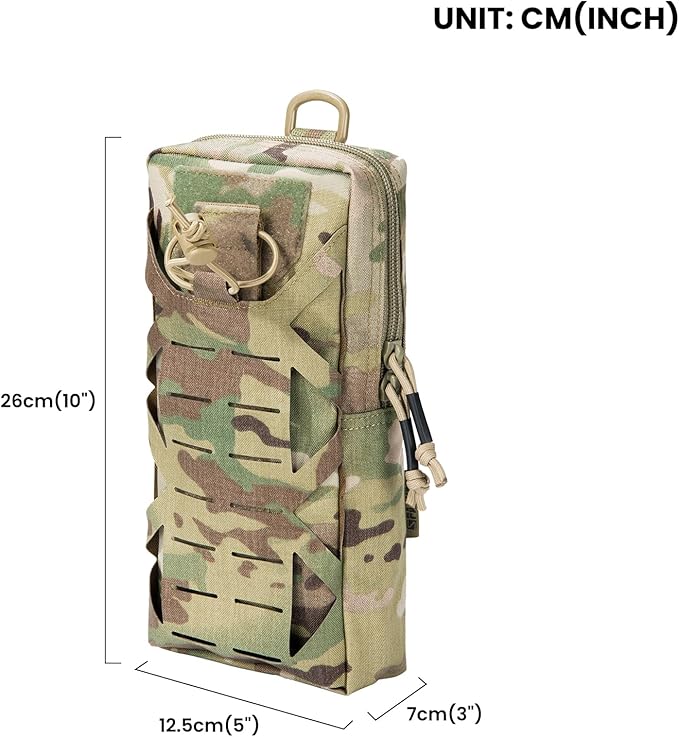 EXCELLENT ELITE SPANKER Tactical EDC Pouch Molle Utility Tool Pouches Gadget Organizer Pocket Waist Belt Bag