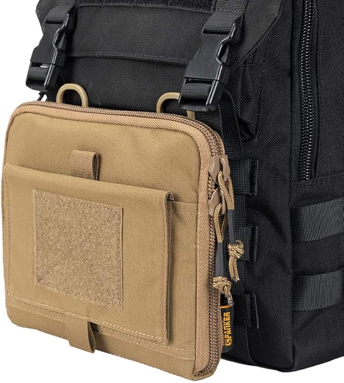 EXCELLENT ELITE SPANKER Tactical Molle Admin Pouch EDC EMT Utility Tool Bag Military Waist Organizer Pouches