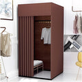 Motive Fitting Room Portable Camping Shower Locker Room Adding Thick Padded Pipe Load 120kg Used in Clothing Stores Office Outdoor Camping Shower Bathroom Locker Room (M 100x80200cm)