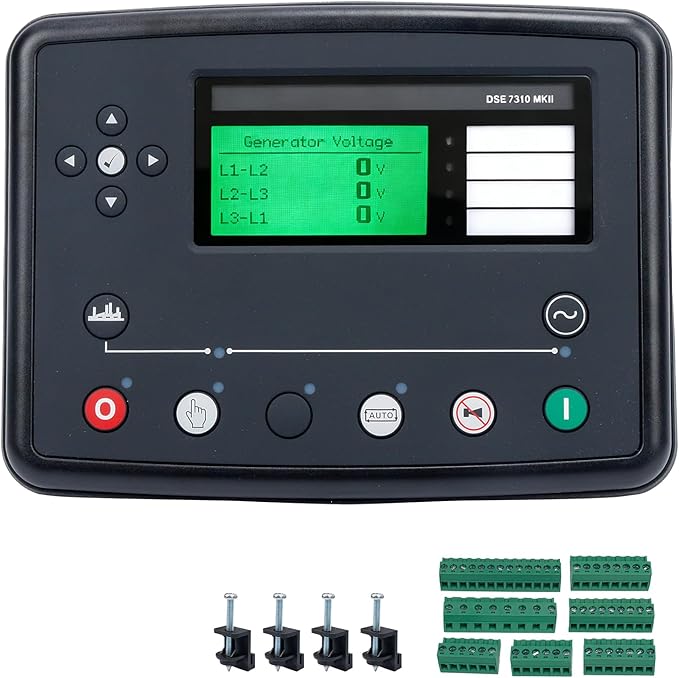 DSE7310 MKII Auto Start Control Module Suitable for a Wide Variety of Single Diesel or Gas Gen-Set Applications LCD Display Controller Panel