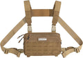 EXCELLENT ELITE SPANKER Tactical Chest Rig Pack EDC Chest Bag Molle Utility Chest Pouch for Outdoor Hunting Workouts Hiking