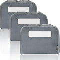 ACETAC [3-Pack Tactical Handgun Case Pistol Storage with Reflective Patch Universal CCW Holster Wrap Hook and Loop Mag Panel (Wolf Gray)