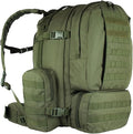 FOX OUTDOOR PRODUCTS Advanced 3-Day Combat Pack | 69L Tactical Backpack w/Dual Hydration Ports Compression Straps &amp Storage