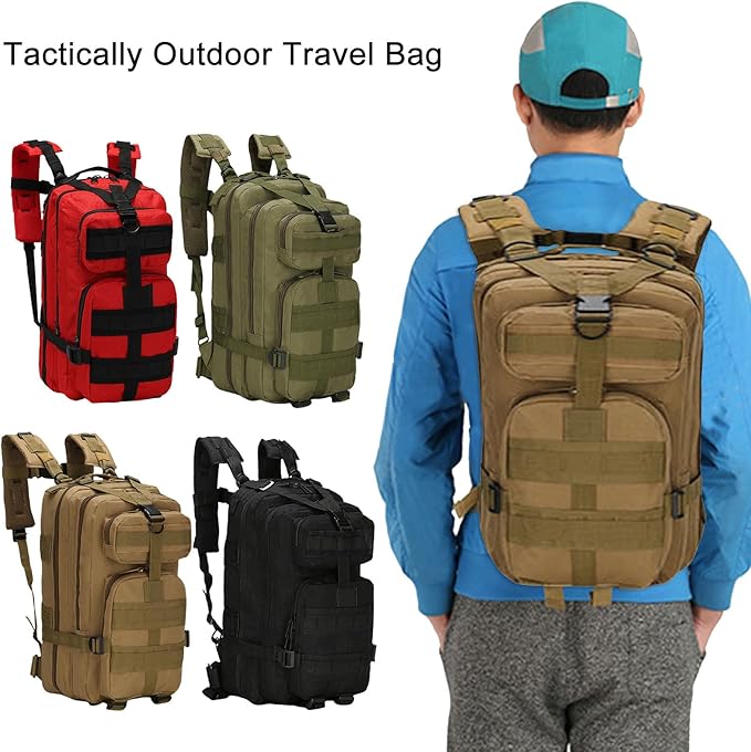 Outdoor Climbing Hunting Backpack Large Capacity Travel Shoulder Bag Tactically Outdoor Travel Bag for Outdoor Camping