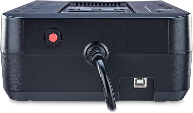 CyberPower EC850LCD Ecologic UPS Battery Backup and Surge Protector 850VA/510W 12 Outlets ECO Mode Compact UL Certified