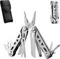 17-in-1 Multi-Tool Multi-Functional EDC Tool Stainless Steel Multi-Tool Pliers Men's Gift Wilderness Survival and Camping Gear Hunting and Hikingmulti tool knife
