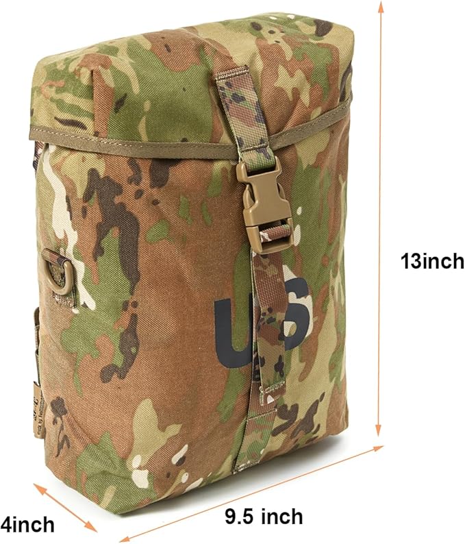 MT 2Pcs US Military MOLLE Sustainment Pouch Army Utility Pouch
