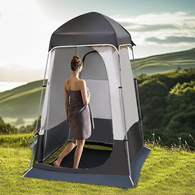 Portable Privacy Tent Outdoor Camping Shower Tent Outdoor Camping Privacy Shelter Portable Pop Up Shower Tents for Travel Beach Tailgate