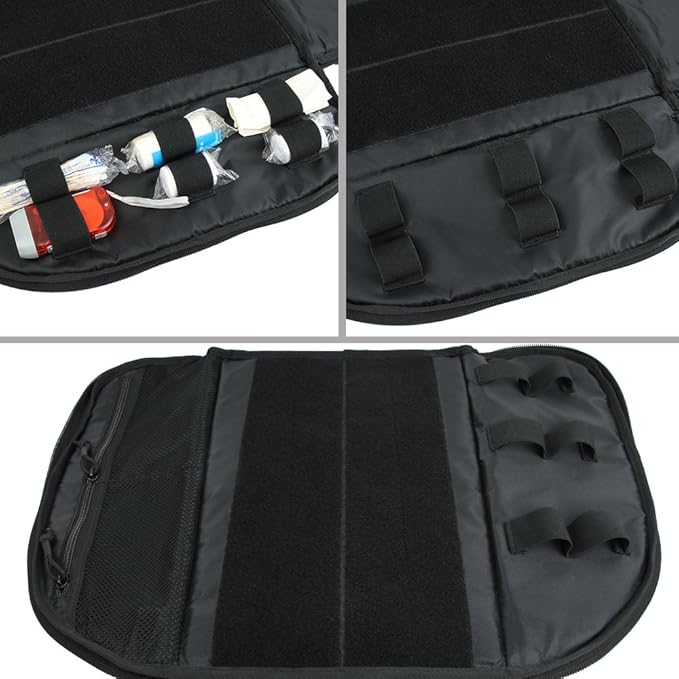 EXCELLENT ELITE SPANKER Medical Backpack Tactical Knapsack Outdoor Rucksack Camping Survival First Aid Backpack（Black）