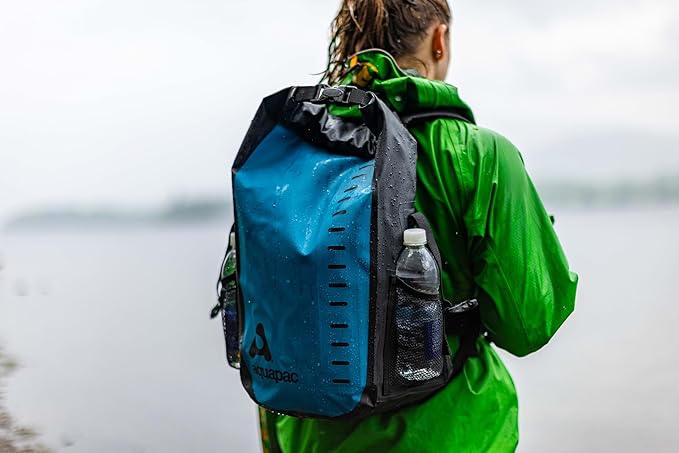 Aquapac Heavyweight 28L Waterproof Toccoa Backpack UK Made Travel Essential 5 Year Warranty Hiking Mountain Biking