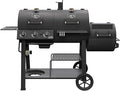 Oklahoma Joe's Canyon Combo DLX Charcoal and Propane Gas Smoker &amp Grill - 24203005