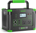 EBL Portable Power Station 1000W Solar Generator 999Wh Fast Charging Backup Battery with 5W Wireless Charging &amp Multiple Ports for Camping Home Backup RV &amp Off-Grid