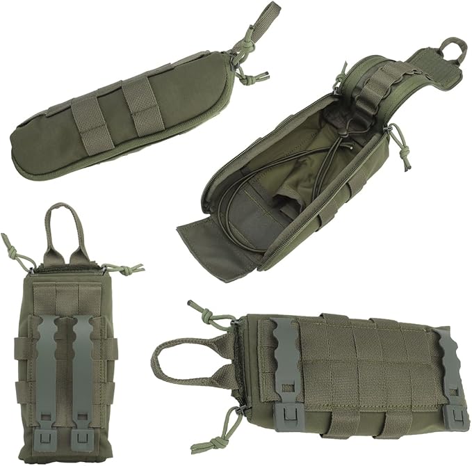 Tactical Quick Release Molle Medical First Aid Pack Storage Pocket Survival EMT IFAK Rip-Away Trauma Bag
