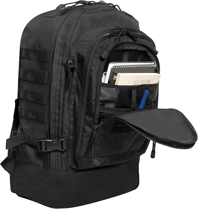 Rothco Skirmish 3 Day Assault Backpack (Black)