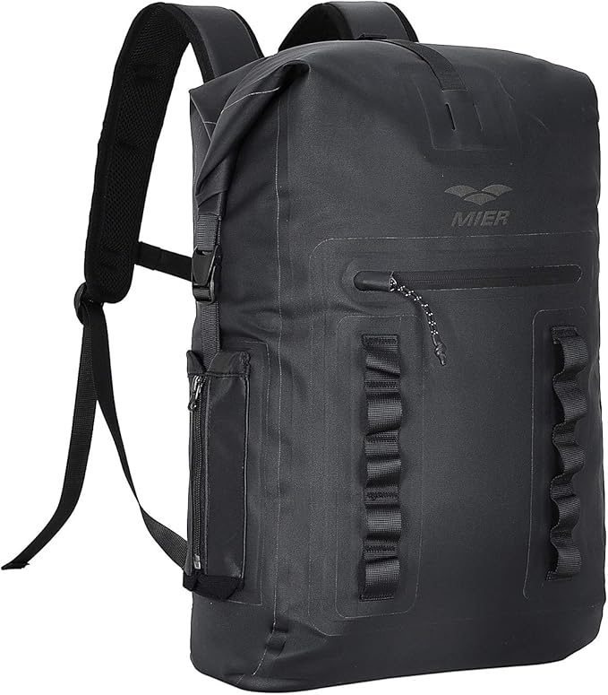 MIER Dry Bag Waterproof Backpack 30L Dry Sack Heavy Duty Roll-Top Closure for Kayaking Beach Boating Swimming Surfing