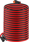 10AWG Tinned Copper Wire XT60i to Solar Panel Connector Extension Cable 50FT – Heavy-Duty Solar to XT60i Cable for RC Batteries Drones Solar Power Systems and Renewable Energy Applications