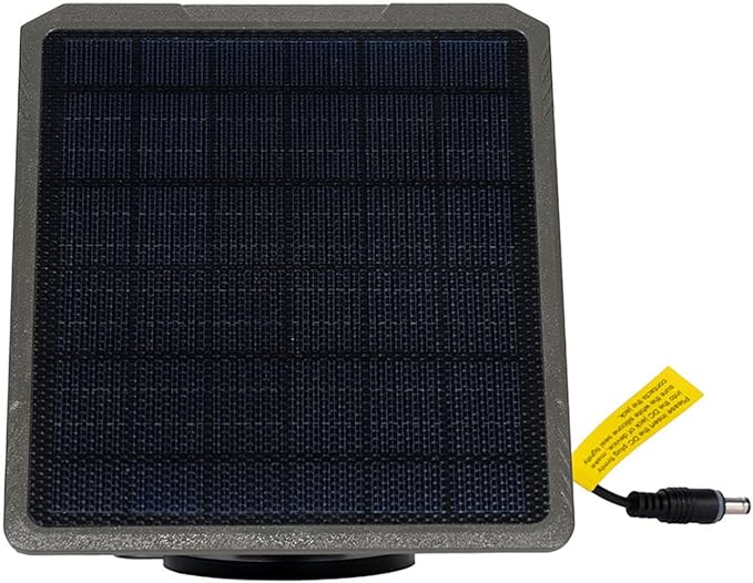 GardePro SP300 Solar Panel for Trail Cameras 3.5W Solar Charger for E6 2.0 Pro E8 2.0 Pro R3 Pro X60 Pro Max X66 Pro &amp More