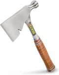 ESTWING Carpenter's Hatchet - 13 Carpenters Axe with Smooth Face &amp Genuine Leather Grip - E2H