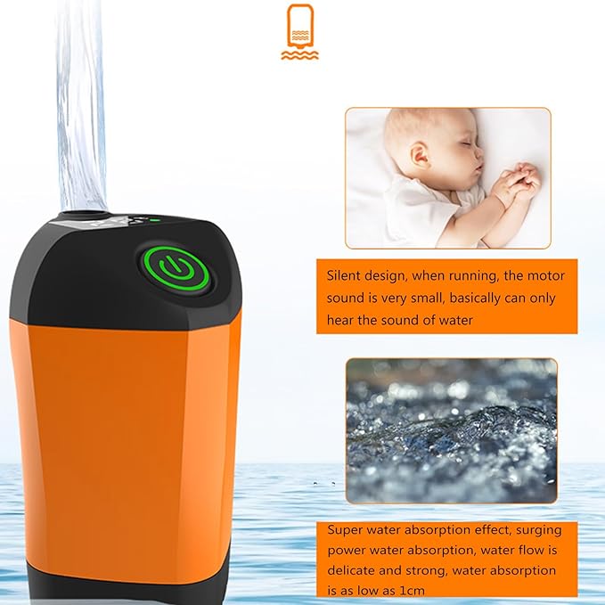 Outdoor Shower with Shower Head Electric Portable Shower for Hiking USB Rechargeable Camping Shower Camp Shower Pumps