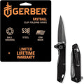 Gerber Fastball Flipper Knife 3 S30V Black Oxide Wharncliffe Blade