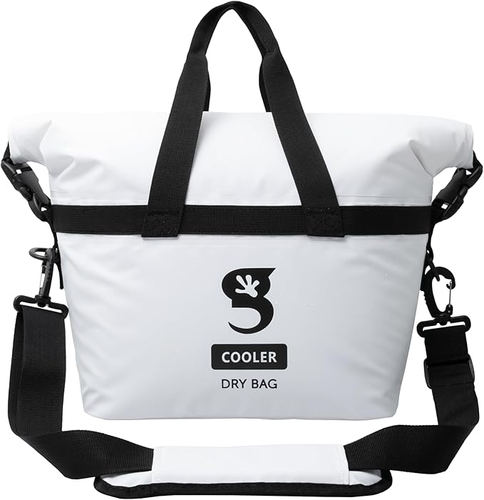geckobrands Tote Dry Bag Cooler – Insulated 6L Tote with Versatile Storage for Beach &amp Outdoor Adventures