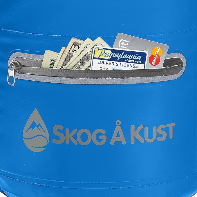 Skog Å Kust DrySak - Roll Top Waterproof Bag for Travel &amp Outdoors - 5 10 &amp 20 Liter sizes