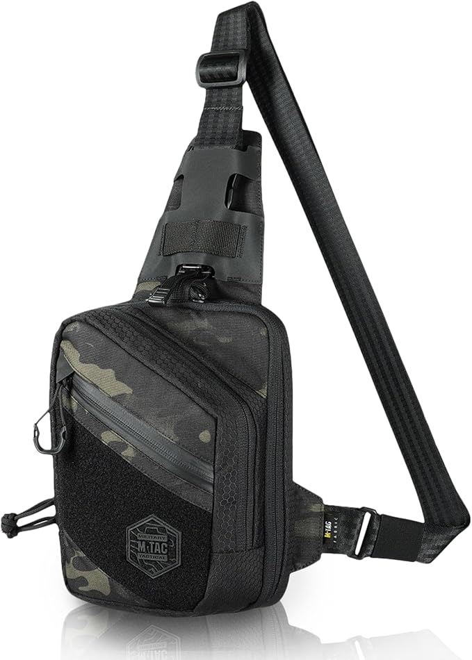 M-Tac Elite Sling Bag - EDC Tactical Crossbody Concealed Carry CCW Chest Pack