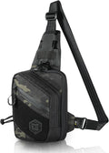 M-Tac Elite Sling Bag - EDC Tactical Crossbody Concealed Carry CCW Chest Pack