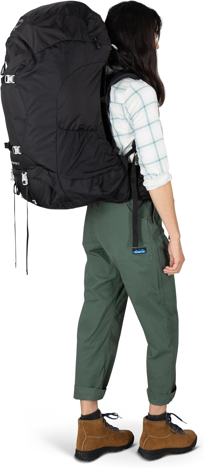 Osprey Fairview Trek Women's Travel Backpack - Hybrid Backpacking &amp Travel Bag with Internal Organization