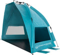 Beach Tent Sun Shelter - UPF50+ UV Protection Portable Sun Canopy for Beach Cabana - 2-3 Person Pop Up Beach Tent - Beach Essentials by Wakeman