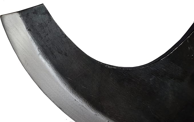 Viking Bearded Axe - Hand Forged Viking Axe Head Custom Forged high Carbon Steel hatchets Multi Purpose Adult Size Axe Head Black 19 cm