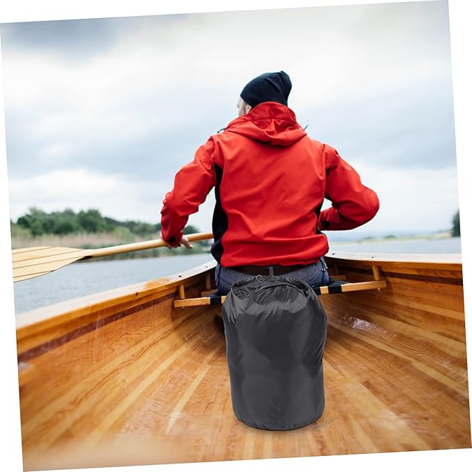 INOOMP 4pcs Dry Bag Backpack for Travel Swimming Rafting and Beach Activities Lightweight Wear-resistant Capacity