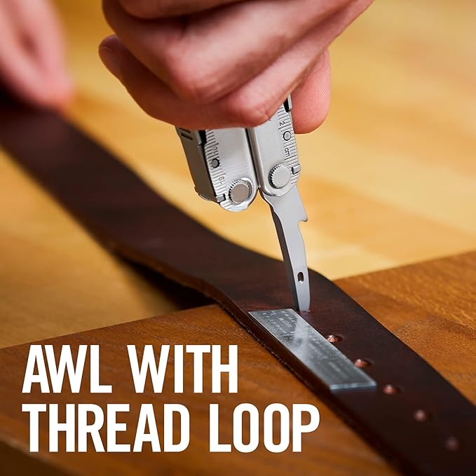 LEATHERMAN Rebar Multitool with Premium Replaceable Wire Cutters and Saw Stainless Steel
